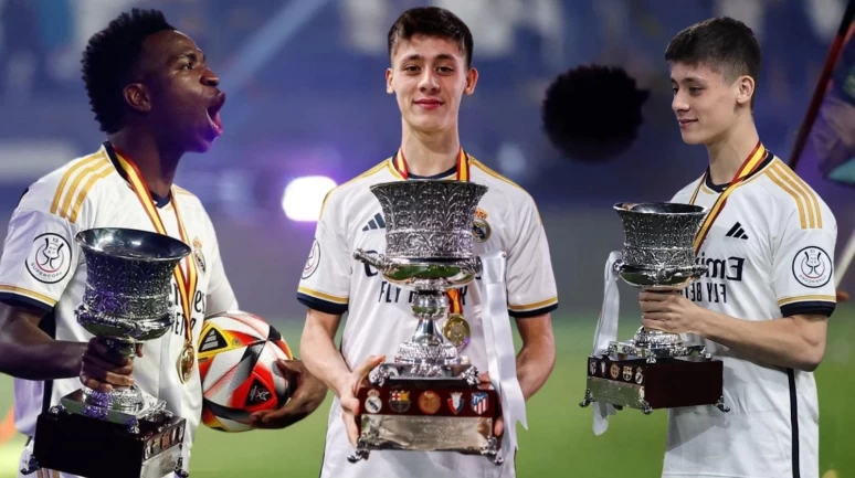 Arda Güler, Real Madrid ile İspanya Süper Kupasını Kazandı